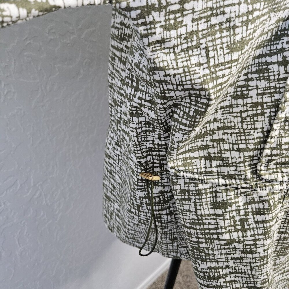 Womens Sz Large Madison Hill New York Jacket Womens Olive Green Boho Cottage - Picture 5 of 16